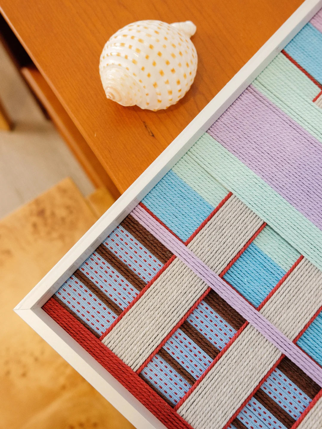 Fluffy Cloud Decorative Woven Wall Art Panel