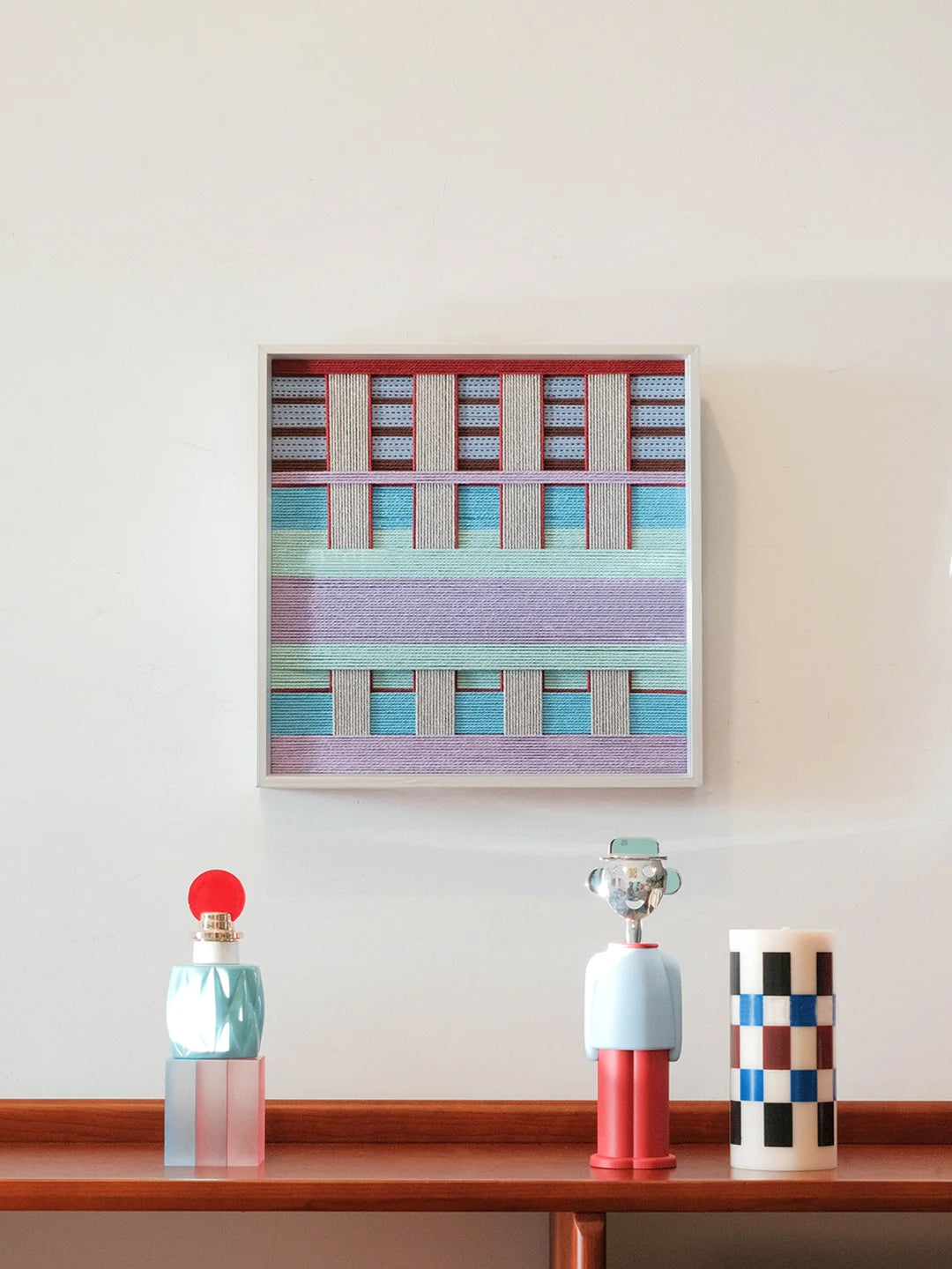 Fluffy Cloud Decorative Woven Wall Art Panel