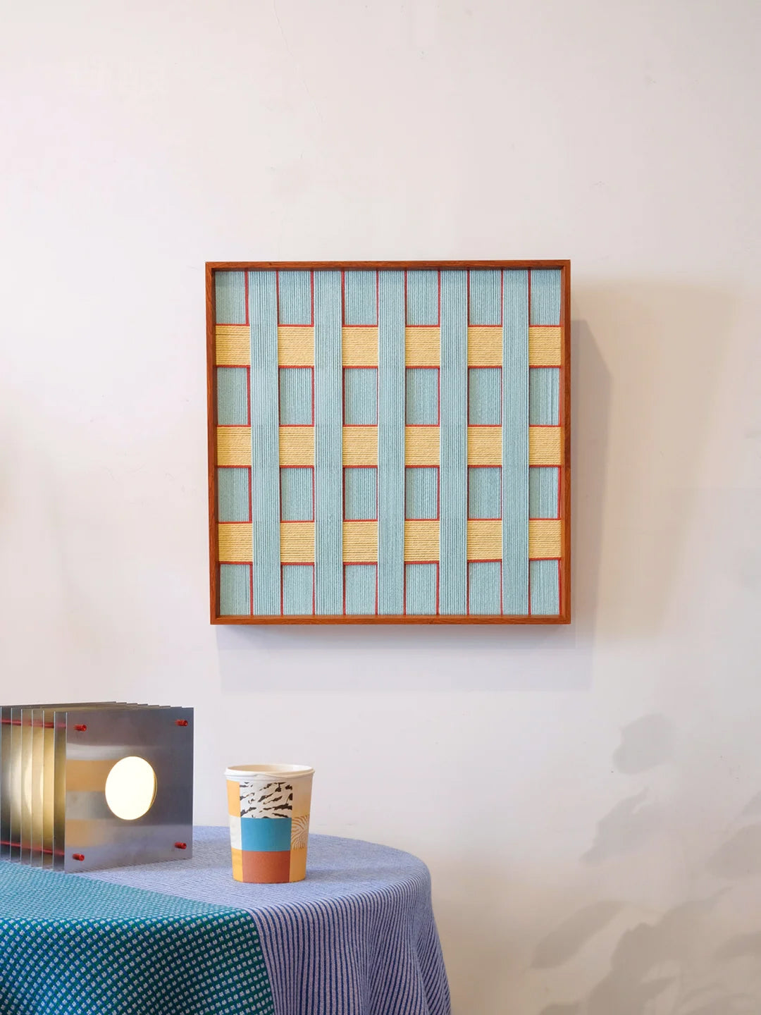 Citrus In Sea Decorative Woven Wall Art Panel