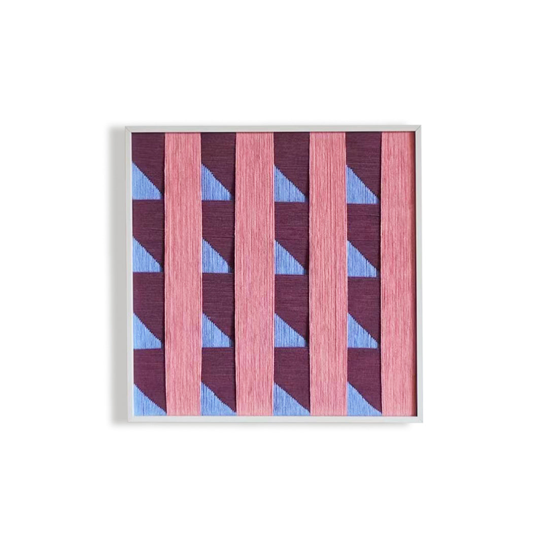 Horizon Hues Duo Decorative Woven Wall Art Panel
