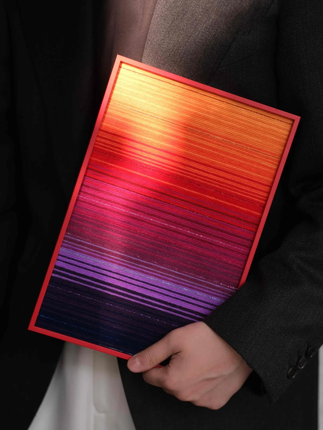 Twilight Dusk Decorative Woven Wall Art Panel