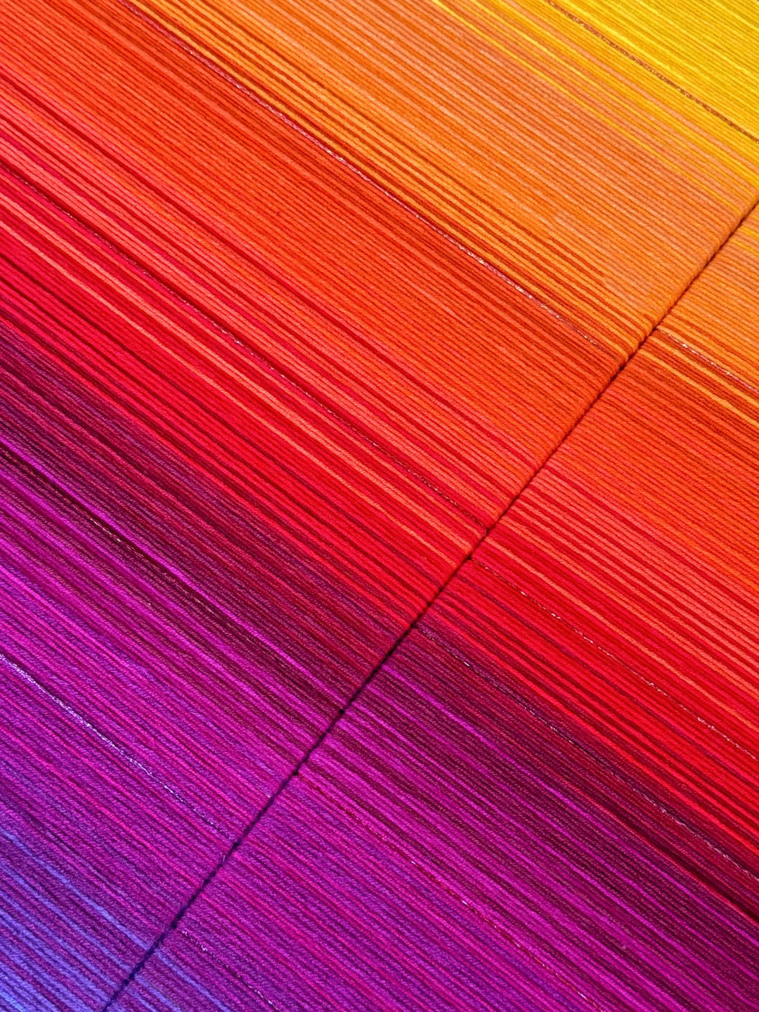 Twilight Dusk Decorative Woven Wall Art Panel