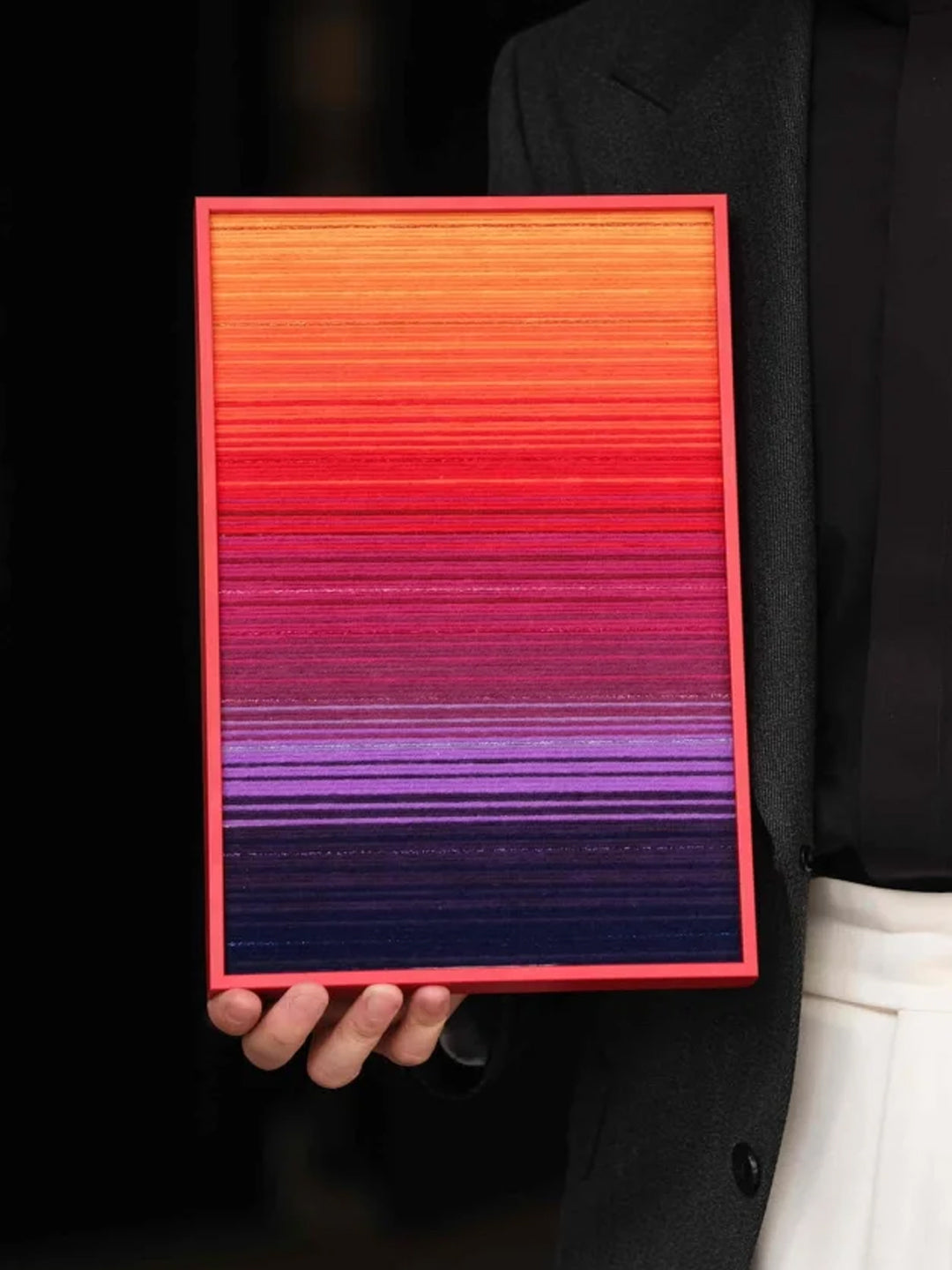 Twilight Dusk Decorative Woven Wall Art Panel