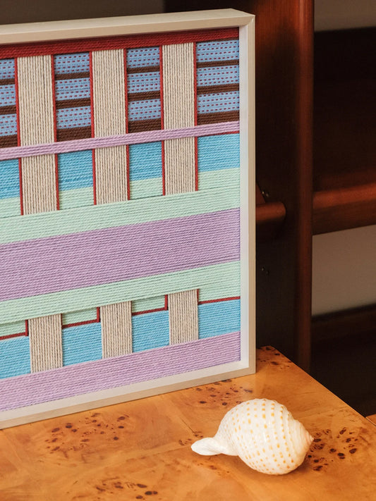 Fluffy Cloud Decorative Woven Wall Art Panel