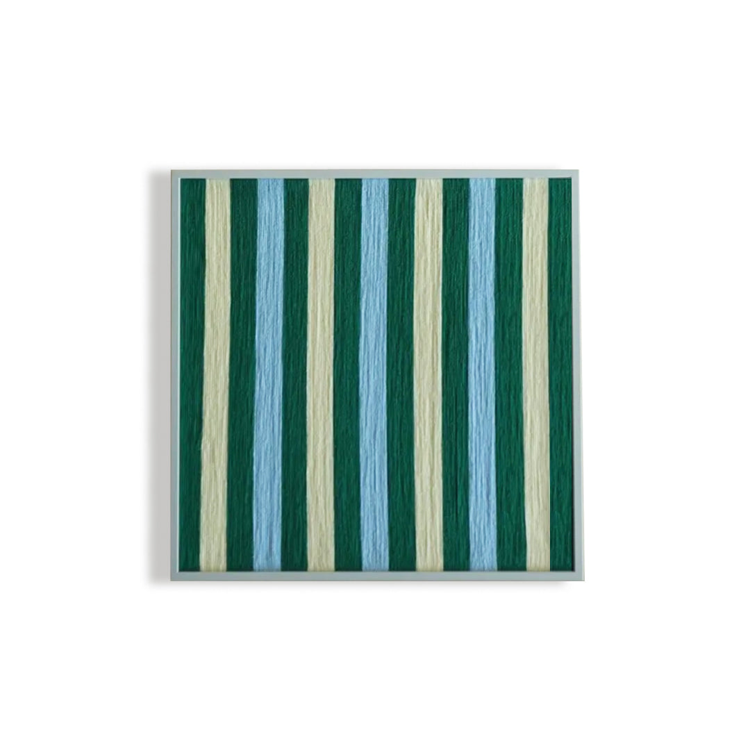 Sunlit Canopy Decorative Woven Wall Art Panel