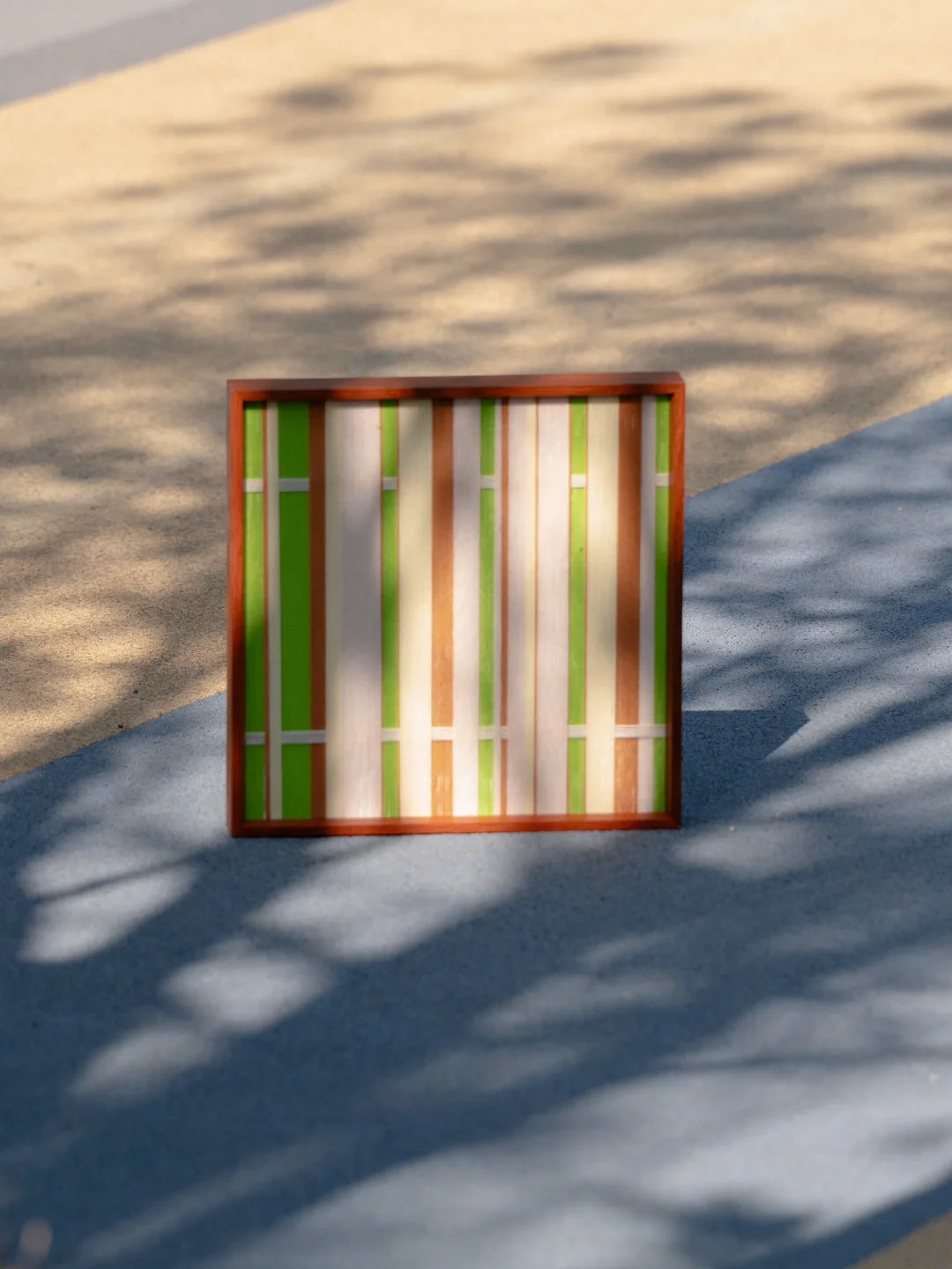New Leaf Decorative Woven Wall Art Panel