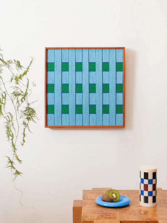 Seine Serenade Decorative Woven Wall Art Panel