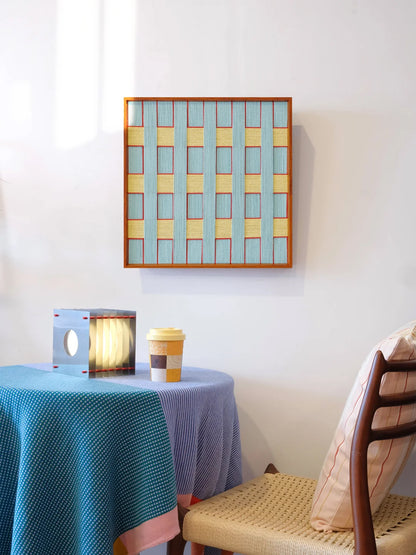 Citrus In Sea Decorative Woven Wall Art Panel