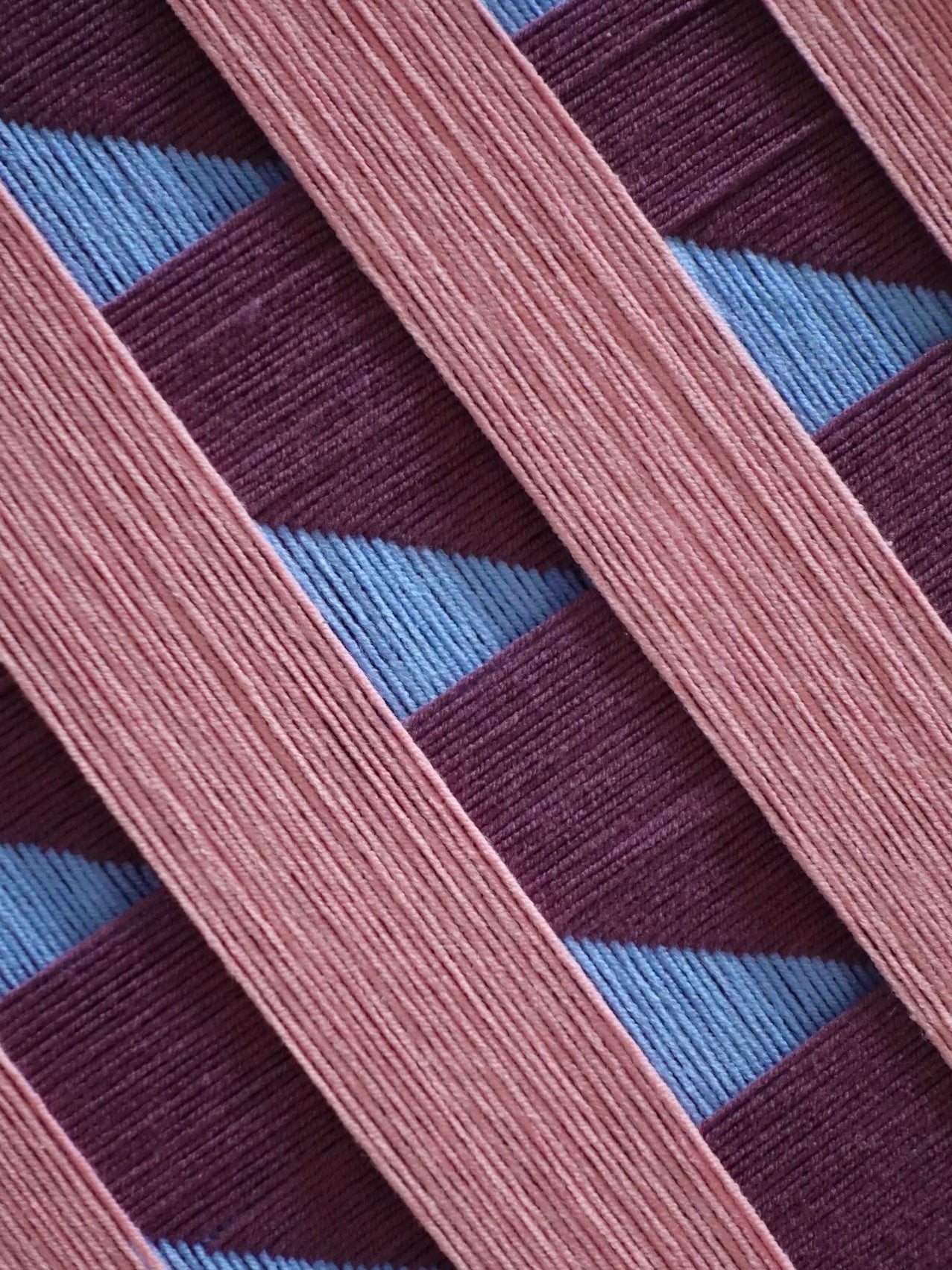 Horizon Hues Duo Decorative Woven Wall Art Panel