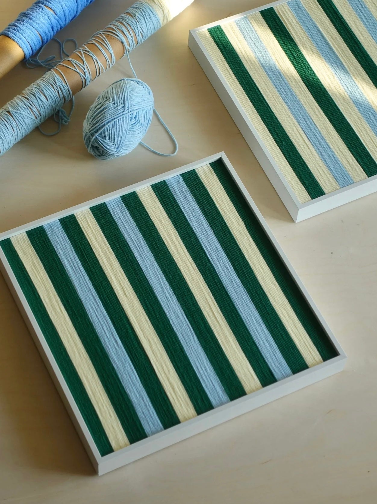 Sunlit Canopy Decorative Woven Wall Art Panel