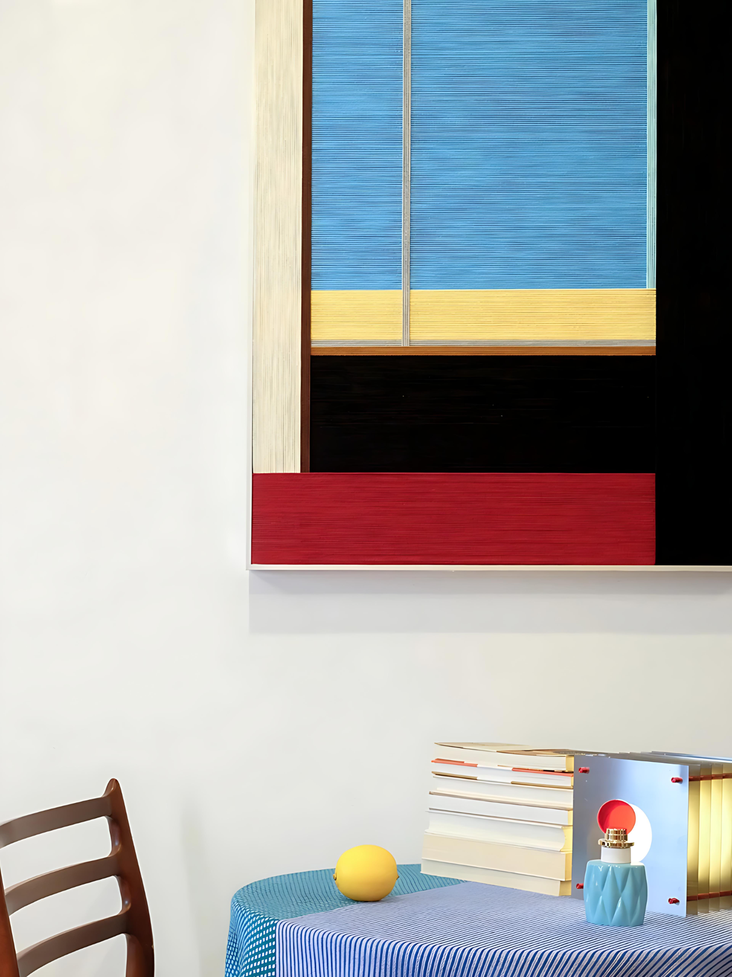 Seaside Cabin Decorative Woven Wall Art Panel